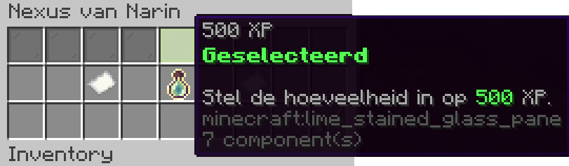 XPBank Hoeveelheid